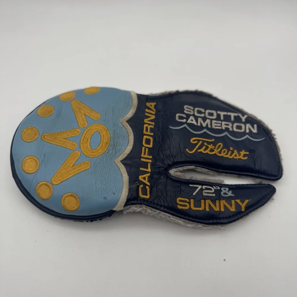RARE! Scotty Cameron Custom Shop‎ 72 & Sunny California Mallet Headcover
